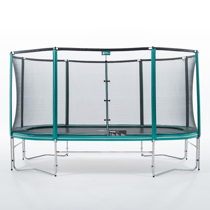 Cama elástica Ovalie 490 con red