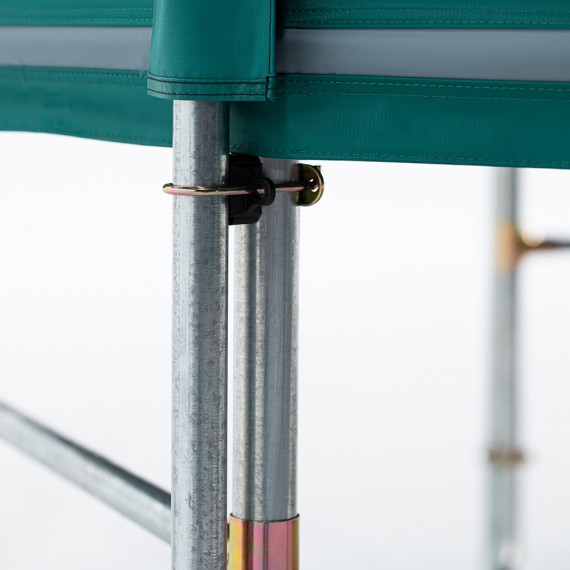 Cama elástica Ovalie 490 con red