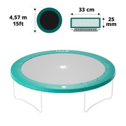 Cojín de protección verde  Ø 457