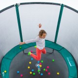 Cama elástica Jump'Up 300 con red de protección