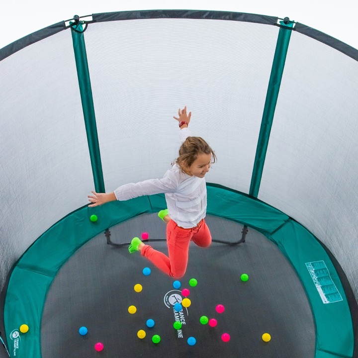 Cama elástica Jump'Up 300 con red de protección