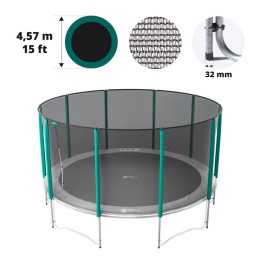 Red con 10 postes para cama elástica Ø 457