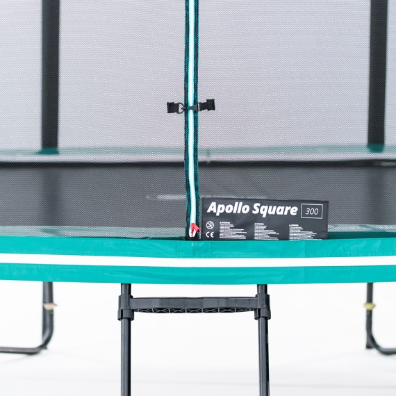 Cama elástica Apollo Square 300 - Pack XXL Cama elástica Apollo Square 300 - Pack XXL