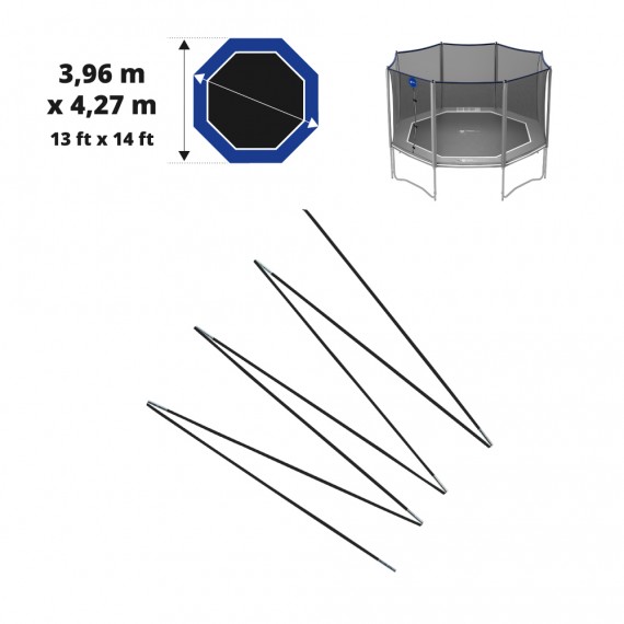 Juego de arcos de fibra de vidrio para Octopulse 360 - red de Ø12 mm