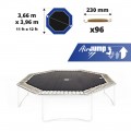 Toile de saut Airjump Octopulse 390 Toile de saut Airjump Octopulse 390