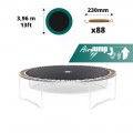 Tela de salto para cama elástica Ø 396 con 88 muelles 230 mm Tela de salto para cama elástica Ø 396 con 88 muelles 230 mm