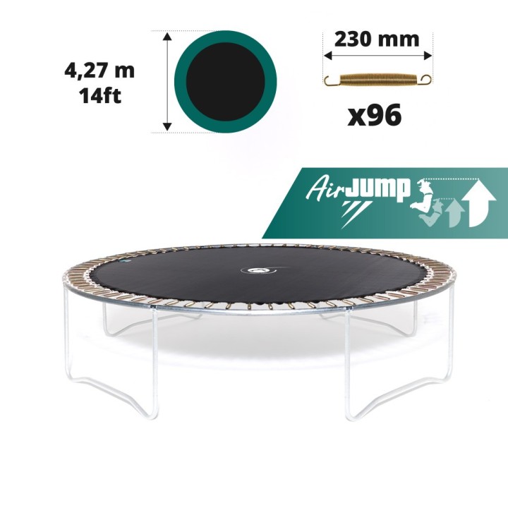 Tela de salto para cama elástica Ø 427 con 96 muelles 230 mm
