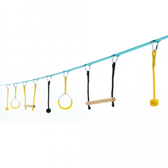 Pack Indiana - Tirolina Indiana 28m + Curso ninja