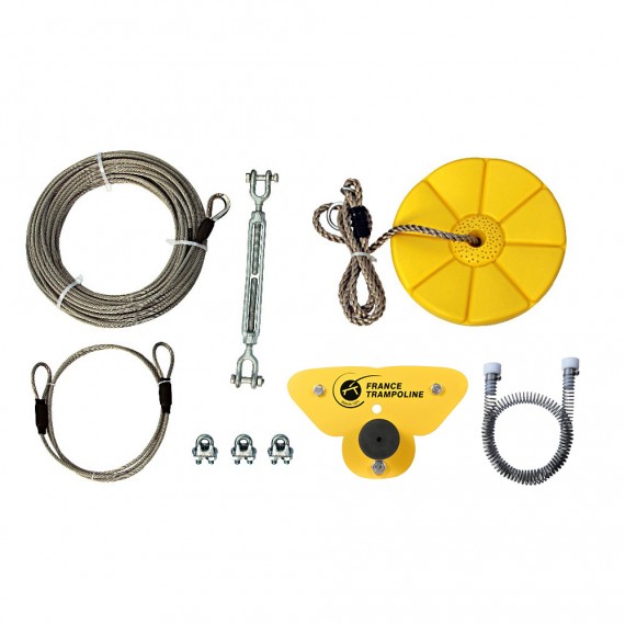 Pack Indiana - Tirolina Indiana 28m + Curso ninja