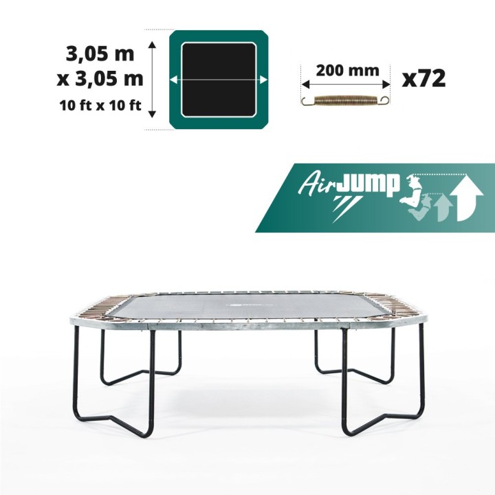 Toile de saut pour trampoline Apollo Sport SQUARE