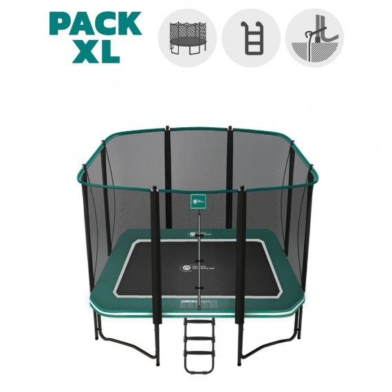 Cama elástica Apollo Square 300 - Pack XL Cama elástica Apollo Square 300 - Pack XL