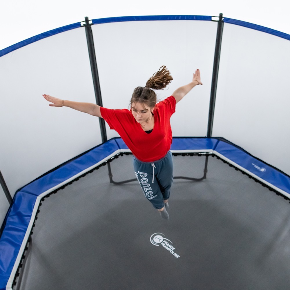 Cama elástica octogonal Octopulse 3.60m Pack XL para adolescentes y adultos