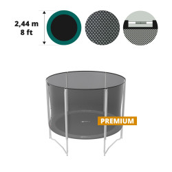 Red textil premium para cama elastica Ø 244  Red textil premium para cama elastica Ø 244