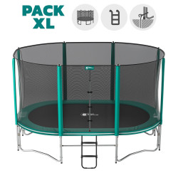 Cama elástica Ovalie 430 - Pack XL