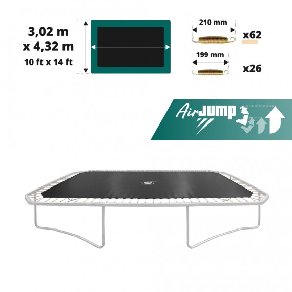Telo da salto trampolino Apollo Sport 400 - 2020