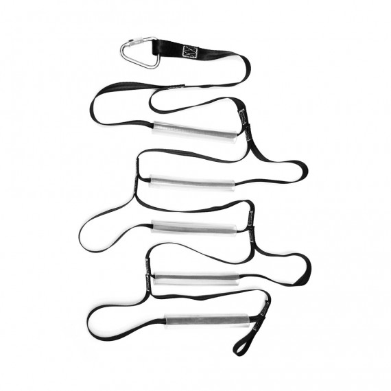 Escalera de correas para el Curso Ninja