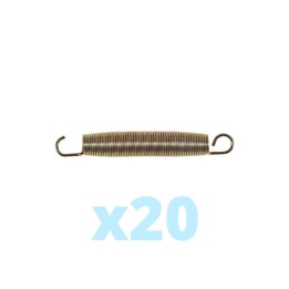 Juego de 20 muelles de 200 mm 