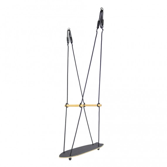 Columpio de patín para el curso de slackline ninja