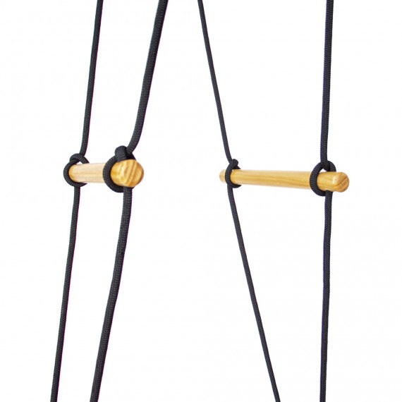 Columpio de patín para el curso de slackline ninja