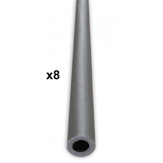 Lote de 8 espumas universales para cama elástica para postes de red Ø32mm Lote de 8 espumas universales para cama elástica para postes de red Ø32mm