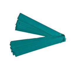 Lote de 8 manguitos verdes Ø25 mm