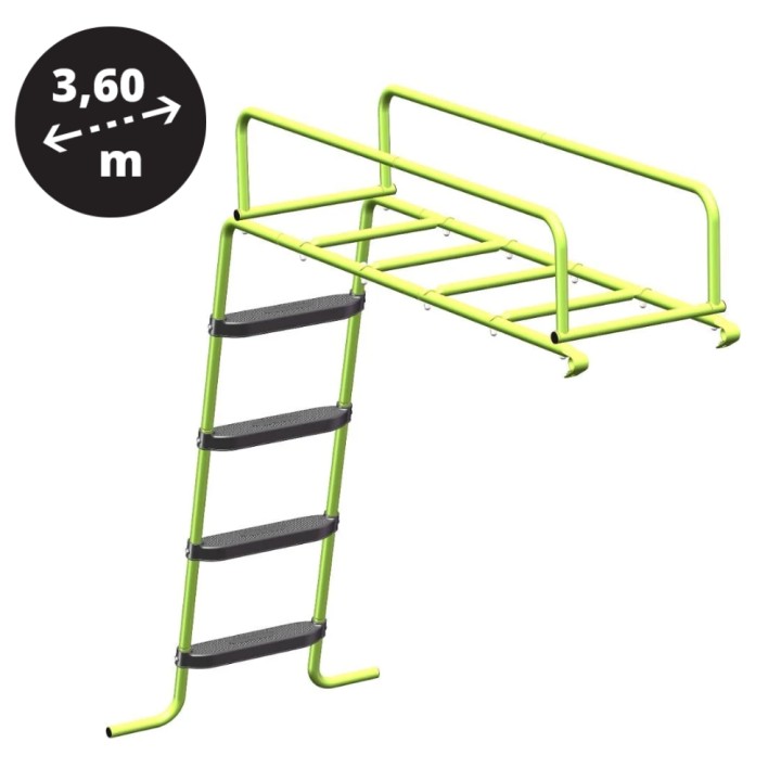 Barras para cúpula de escalada de 3.60 metros