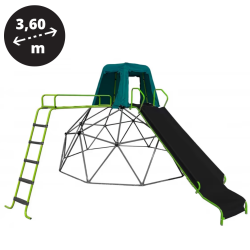 Parque infantil con cúpula de escalada 3.60 m
