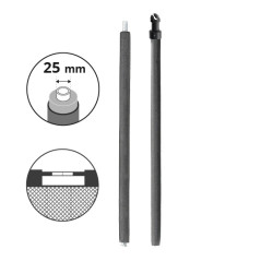 Poste completo Ø25 mm para cama elástica 250
