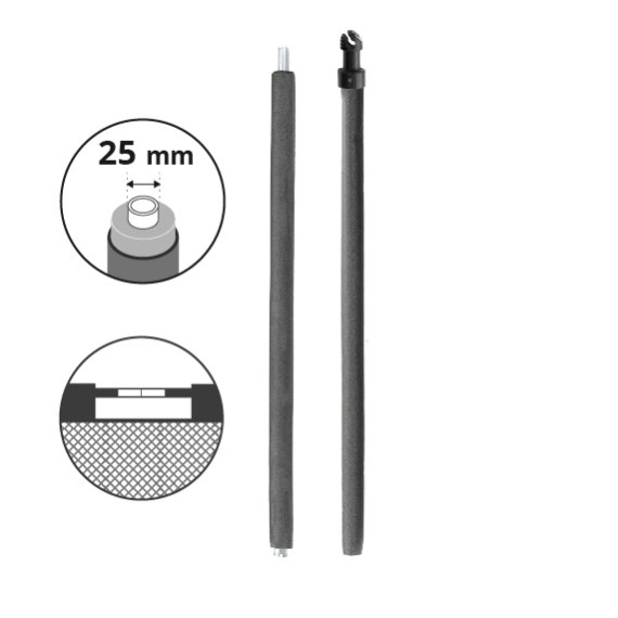 Poste completo Ø25 mm para cama elástica Start'Up 180 y 250