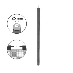 Montant inférieur Ø25mm pour filet 250