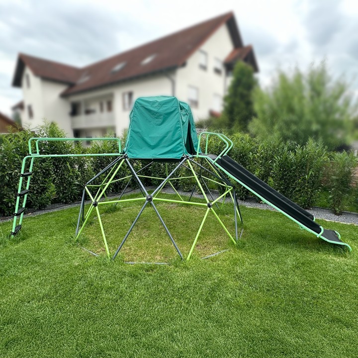 Parque infantil con cúpula de escalada 2.50 m