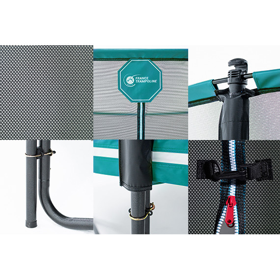 Red con postes para Octopulse 390 Premium verde