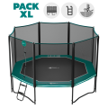 Cama elástica Octopulse 430 - Pack XL - Verde
