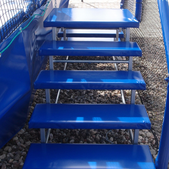 Batería de camas elásticas profesionales Aero 265