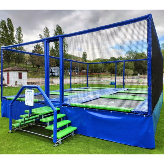 Batería de camas elásticas profesionales Aero 365