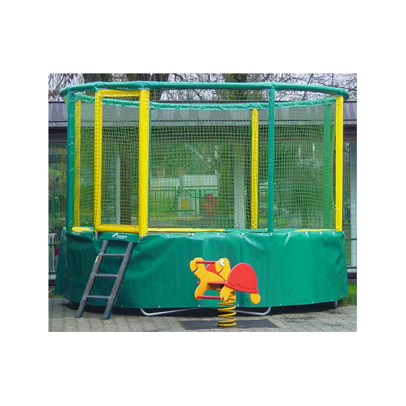 Cama elástica Gallus - Gris / Negro