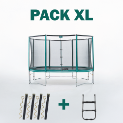 Cama elástica Ovalie 360 - Pack XL