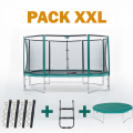 Cama elástica Ovalie 490 - Pack XXL
