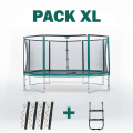 Cama elástica Ovalie 490 - Pack XL