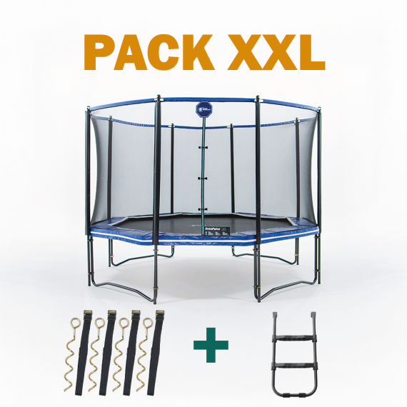 Cama elástica Octopulse 390 - Pack XXL