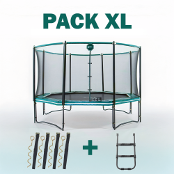 Cama el&aacute;stica Octopulse 390 - Pack XL - Verde
