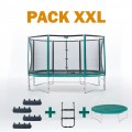 Cama elástica Ovalie 430 - Pack XXL