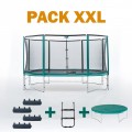 Cama elástica Ovalie 490 - Pack XXL