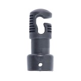 Poste completo de 38 mm para red con arcos en fibra de vidrio  - P14