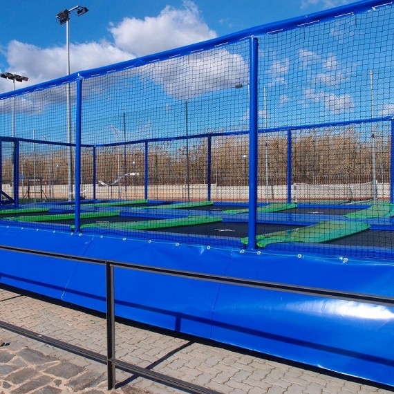 Batería de camas elásticas profesionales Aero 365