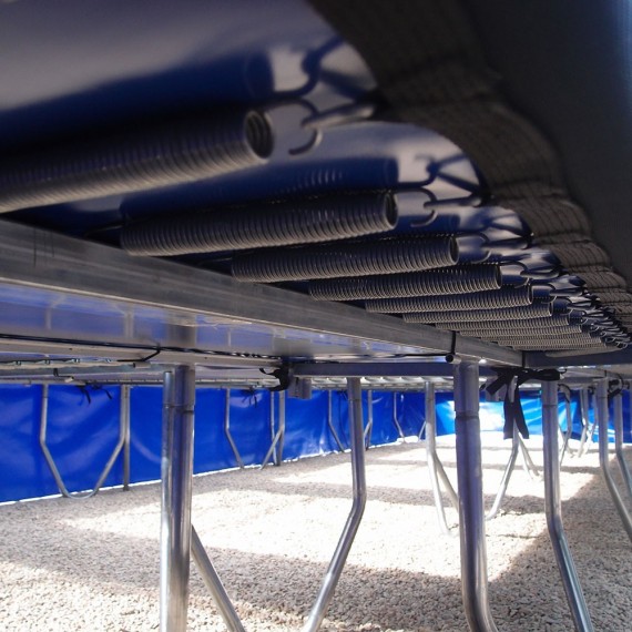 Batería de camas elásticas profesionales Aero 365