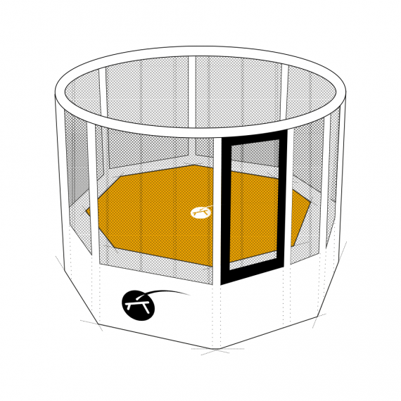 Tela de salto a medida para cama elástica profesional 
