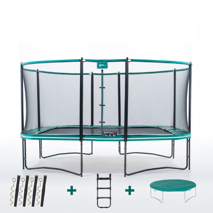Cama elástica Apollo Sport 400 - Pack XXL