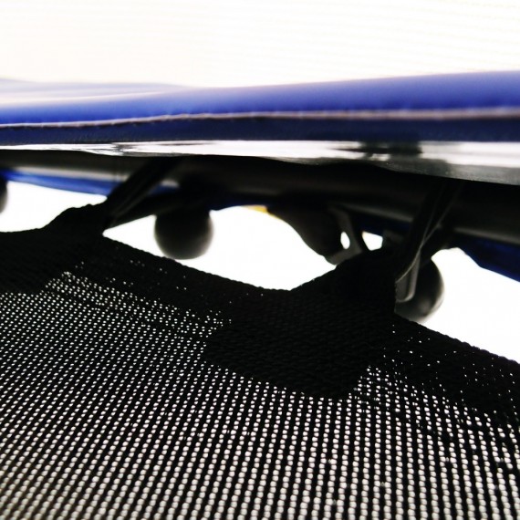 Cama elástica bebé con red multicolores 