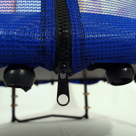 Cama elástica bebé con red multicolores 